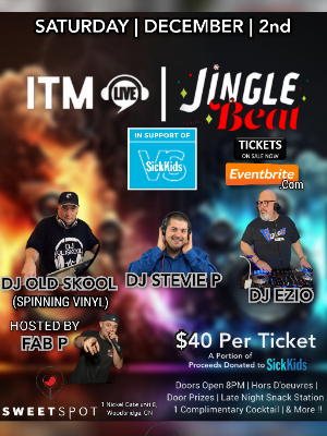 Saturday December 2nd In The Mix Live Jingle Beat